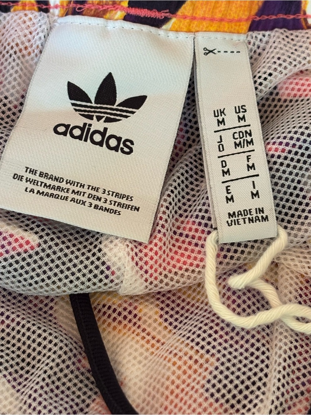 Adidas Originals Pool Party Swim Shorts AND Tank Top Tropical Print NWOT Men's M - Picture 8 of 16